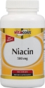 Ниацин  500 mg 100 капс. Vitacost Time Release Niacin