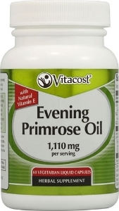 МАСЛО ОТ ВЕЧЕРНА ИГЛИКА  1110 mg 60  вег. капс.Vitacost Evening Primrose Oil 