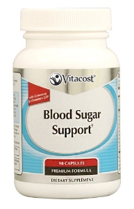 Vitacost  Регулатор  на  кръвната  захар за диабетици 90 капс.Blood Sugar Suppart with Gymnema 