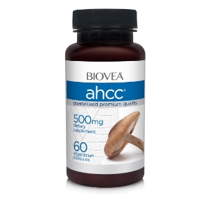 AHCC® 500mg 60  вег. капс.Biovea Active Hexose Correlated Compound (AHCC) 