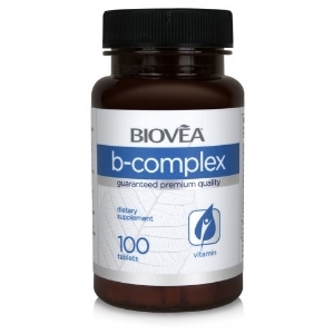 ВИТАМИН  B  КОМПЛЕКС 450mg 100 табл.  Biovea  VITAMIN B-COMPLEX 