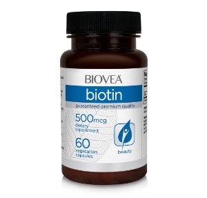 БИОТИН 500 mcg 60 капс. Biovea BIOTIN