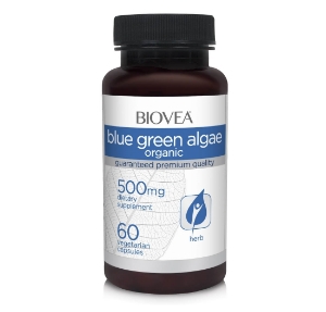 СИНЬО - ЗЕЛЕНИ ВОДОРАСЛИ  500 mg 60 вег.капс. BLUE GREEN ALGAE (Organic)  