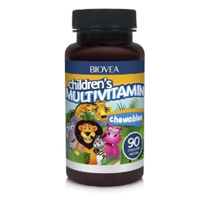 МУЛТИВИТАМИНИ ЗА ДЕЦА  дъвчащи табл. Biovea  CHILDREN'S MULTIVITAMIN  