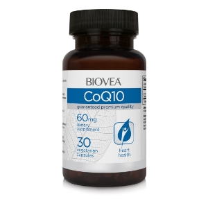 Коензим Q-10 60mg 30 вег.капс. Biovea COENZYME Q10 (CoQ10)