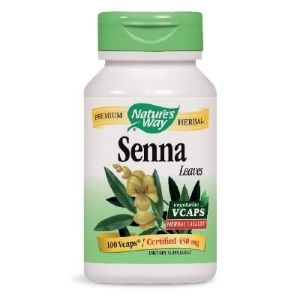 СЕНА   ЛИСТ 450  mg 100  капс.Nature's Way Senna Leaves