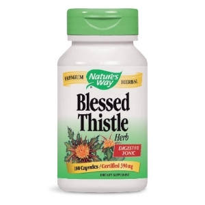 ПРЕСЕЧКА / БЛАГОСЛОВЕН ТРЪН  390 mg 100  вег. капс. Nature's Way Blessed Thistle