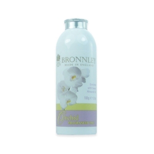 Bronnley Ароматна пудра  Орхидея  флакон 100g  Orchid  Fragranced Talcum Powder