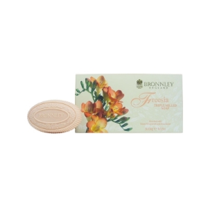 Bronnley  Луксозни сапуни кутия Фрезия 3х100g Freesia  Triple Milled Soap 