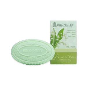 Bronnley  Луксозен сапун Момина сълза 100g  Lily Of The Valley  Triple Milled Soap 