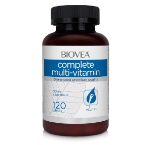 МУЛТИВИТАМИНИ КОМПЛЕКС  120 табл.  Biovea  COMPLETE MULTI-VITAMIN