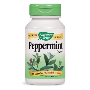 МЕНТА  ЛИСТ 400mg  100 капс. Nature's Way Peppermint Leaves