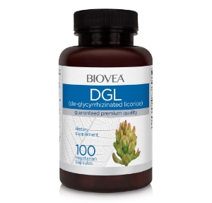 Сладък корен (женско биле) 100 вег. капс. Biovea  DGL (De-Glycyrrhizinated Licorice)