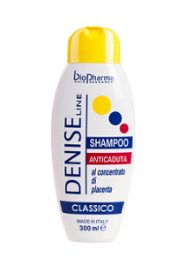 Шампоан против косопад с концентрат от плацента 300ml Biopharma Denise CLASSICO Shampoo against Hair loss with concentrate of placenta  