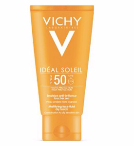 VICHY Maтиращ крем за лице SPF50+ 50 ml Vichy Ideal Soleil Mattifying Face Dry Touch SPF50+