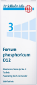 ШУСЛЕРОВИ СОЛИ N3 ФЕРУМ ФОСФОРИКУМ D12 80 табл.Dr. Schüssler Salt No. 3 Ferrum phosphoricum D12
