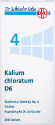 ШУСЛЕРОВИ СОЛИ N4 КАЛИУМ ХЛОРАТУМ D6 200 табл. Dr. Schüssler Salt No. 4 Kalium chloratum D6