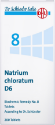 ШУСЛЕРОВИ СОЛИ N8 НАТРИУМ ХЛОРАТУМ D6 80 табл.Dr. Schüssler Salt No. 8 Natrium chloratum D6