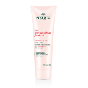 NUXE Дегримиращ гел  125 ml  Melting cleansing gel with rose petals  