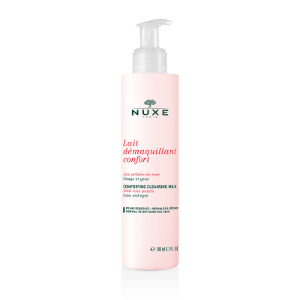 NUXE  Почистващо мляко 200 ml  Cleansing MILK with rose petals
