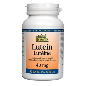 Лутеин 40 mg 60 софтгел капс. Natural Factors  Lutein