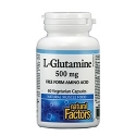 Л-ГЛУТАМИН  500 mg 60 вег. капс. Natural Factors  Micronized L-Glutamine Amino Acid 