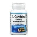 Л-КАРНИТИН 500 mg 60 вег.капс. Natural Factors L-Carnitine 
