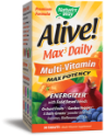 АЛАЙВ МУЛТИВИТАМИНИ 1g 60 табл.   Alive Multi-vitamin MAX Potency 