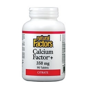 КАЛЦИЙ ФАКТОР+ (ЦИТРАТ) 350 mg 90 табл. Natural Factors Calcium Factor+ Citrate