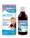 УЕЛБЕЙБИ СИРОП ЗА ДЕЦА И БЕБЕТА 150 ml  Vitabiotics  Wellbaby Multi-vitamin Liquid