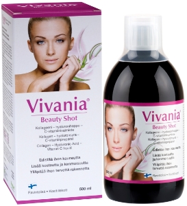 ВИВАНИЯ БЮТИ ШОТ  с вкус на праскова  500 ml Vivania Beauty Shot