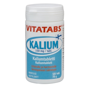 Витатабс  Калий 150 mg  120 табл.Vitatabs Kalium