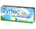 ЗИРТЕК табл. x 10 Zirtek allergy relief tablets 