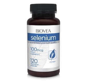 СЕЛЕН 100 mcg 120 вег.капс.  BIOVEA  SELENIUM 