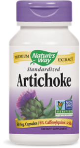 АРТИШОК 450 mg 60 капс.  Nature's Way Artichoke Standardized 