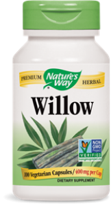 БЯЛА ВЪРБА (КОРА ) 400 mg 60 вег.капс.  Nature's Way Willow 