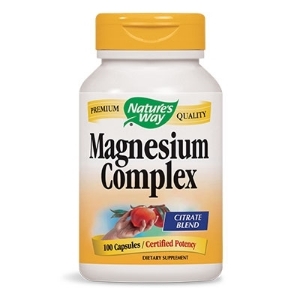 МАГНЕЗИЙ МАГНЕЗИЕВ КОМПЛЕКС 250 mg 100 капс. Nature's Way Magnesium Complex Citrate Blend 