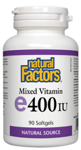 ВИТАМИН E 268 mg /400IU 90 капс.  Natural Factors  Vitamin E
