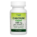 Калций 1200 mg и Витамин D 10 mcg  30 софтгел капс. PHYTO WAVE Calcium Liquid with Vitamin D
