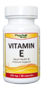 Витамин Е 100 mg 30 софтгел капс. PHYTO WAVE VITAMIN E