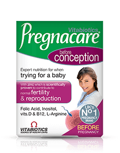ПРЕГНАКЕР ЗАЧЕВАНЕ 30 табл. Vitabiotics Pregnacare Conception