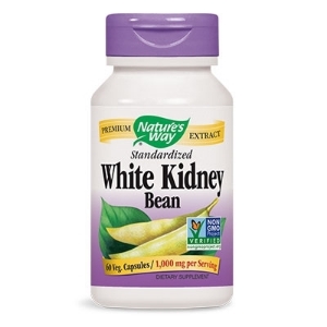 Бял Боб на Зърна 1000 mg 60 вег.капс. Nature's Way White Kidney Bean Standardized