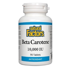 БЕТА КАРОТИН 10 000 IU / 6000 mg 90 табл. Natural Factors Beta Carotene
