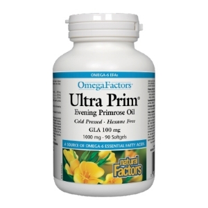 ВЕЧЕРНА ИГЛИКА 1000 mg 90 капс. OmegaFactors® Ultra Prim® Evening Primrose Oil  