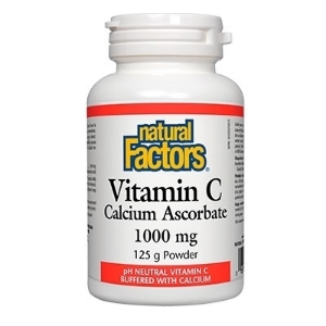 ВИТАМИН С КАЛЦИЕВ АСКОРБАТ пудра  1000 mg 125 g Natural Factors Vitamin C Calcium Ascorbate Powder
