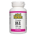 ВИТАМИН В1 100 mg 90 табл. Natural Factors Vitamin B1