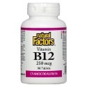 ВИТАМИН В12 250 mcg 90 табл. Natural Factors Antioxidant Vitamin B12