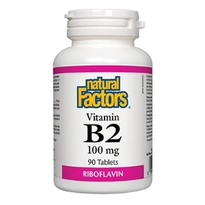 ВИТАМИН В2 100 mg 90 табл. Natural Factors Vitamin B2