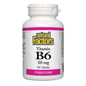 ВИТАМИН В6 50 mg 90 табл. Natural Factors Vitamin B6 