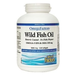 ДИВА РИБА МАСЛО 1000 mg 120 софтгел капс. OmegaFactors® Wild Fish Oil